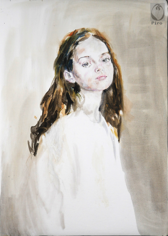 oil on canvas - olio su tela di Piro